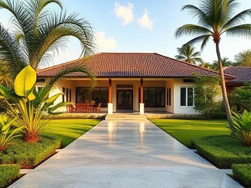 Bungalow renovation with extended living area